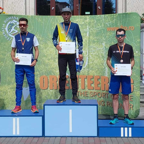 Ionuț Zincă, sportiv de la CS Unirea Alba Iulia, campion la Semimaraton și Sprint Urban