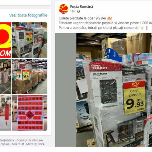 Țeapa cu coletul la 9,93 de lei: Tentativă de fraudă online în numele Poștei Române.