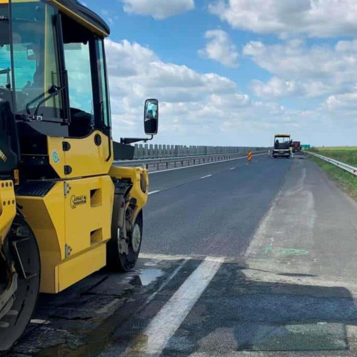 Restricții de circulație pe A1 Sebeș-Sibiu pentru lucrări de reparații la carosabil
