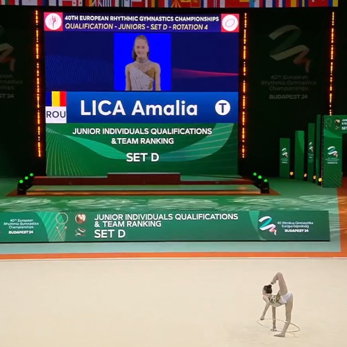 România câştigă titlul european la gimnastică ritmică pentru junioare, o performanţă istorică