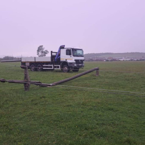 Locuitori din Alba, fără curent în urma furtunii. Echipele DEER intervin pentru avarii la rețeaua electrică.