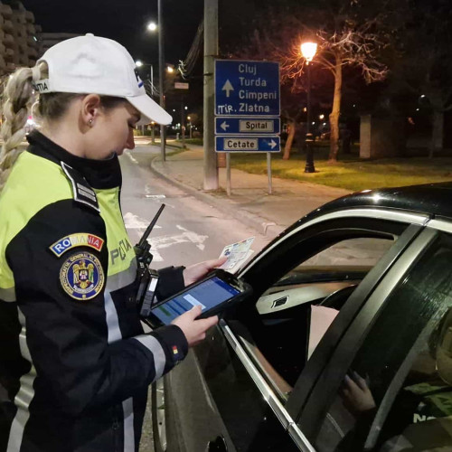 Peste 400 de persoane și peste 200 de autoturisme verificate de polițiștii din Alba