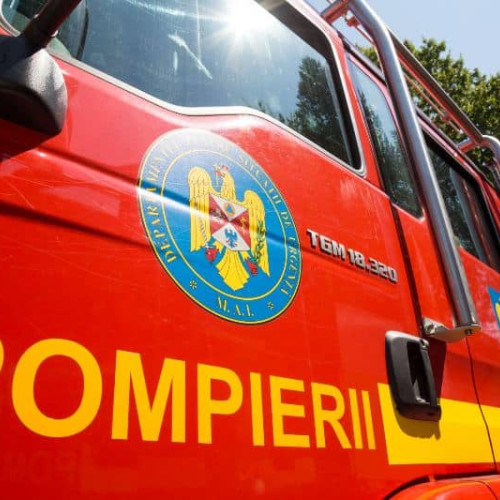 Incendiu într-un magazin alimentar din Sebeș